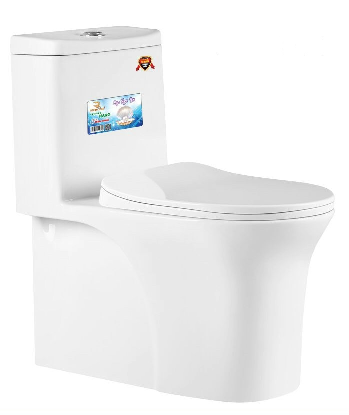 Bồn cầu cao cấp men ngọc trai 11